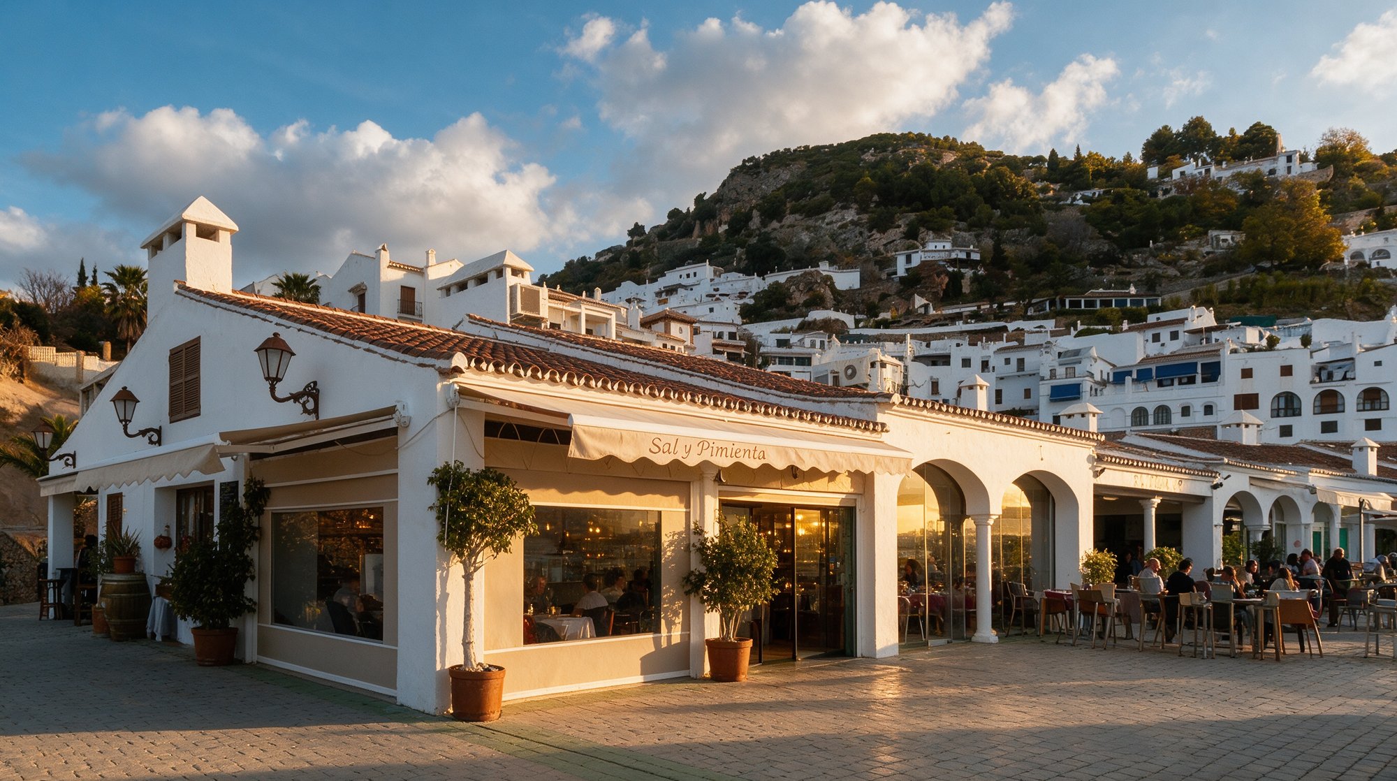 Sal y Pimienta · fachada en Av. Mediterraneo, Nerja